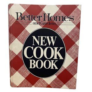 Better Homes and Gardens New Cook Book 5 Ring Binder Vintage 80s USA Recipes